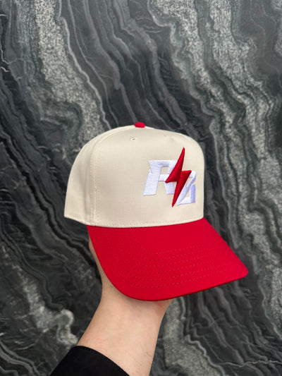 RetailBoyz 3 Year Anniversary Hat (Cream/Red)
