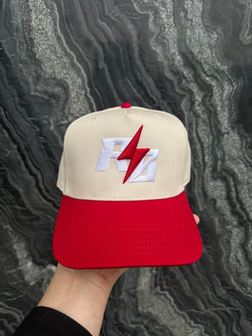 RetailBoyz 3 Year Anniversary Hat (Cream/Red)