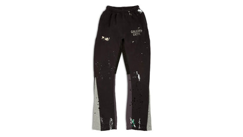 Gallery Dept. Painted Flare Sweat Pants Washed Black