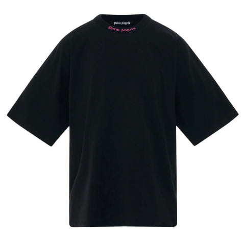 Palm Angels Back Drop Logo Shirt (pink)