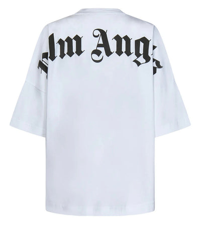 Palm Angels White Back Drop Tee