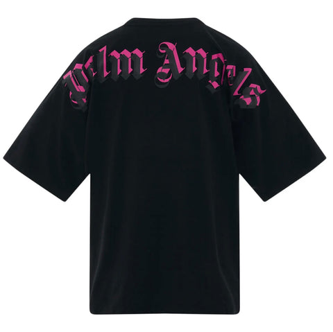 Palm Angels Back Drop Logo Shirt (pink)