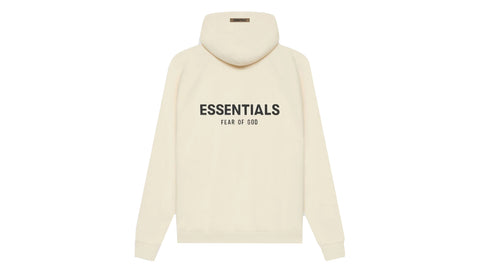 Fear Of God Essentials Hoodie Appliqué Logo (cream)