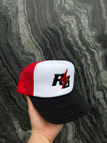 Retail Boyz 3 Year Anniversary Trucker (red/White)