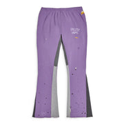 Gallery Dept. Hand Painted Flared Trousers - Purple